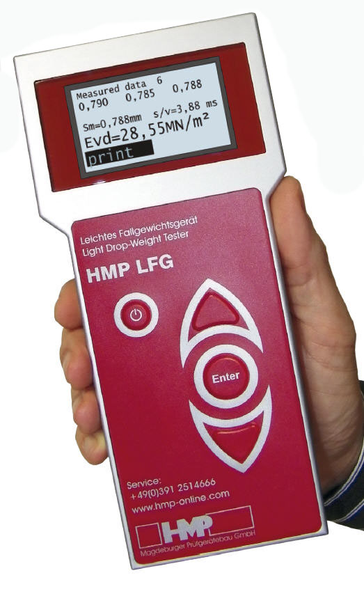 HMP LFG4 - Light Weight Deflectometer