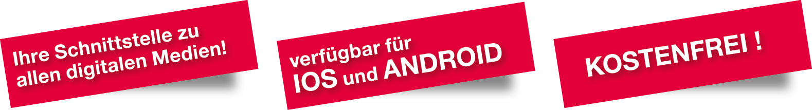 HMPtransfer App - Schnittstelle zu digitalen Medien, verf&uuml;gbar f&uuml;r IOS und Android