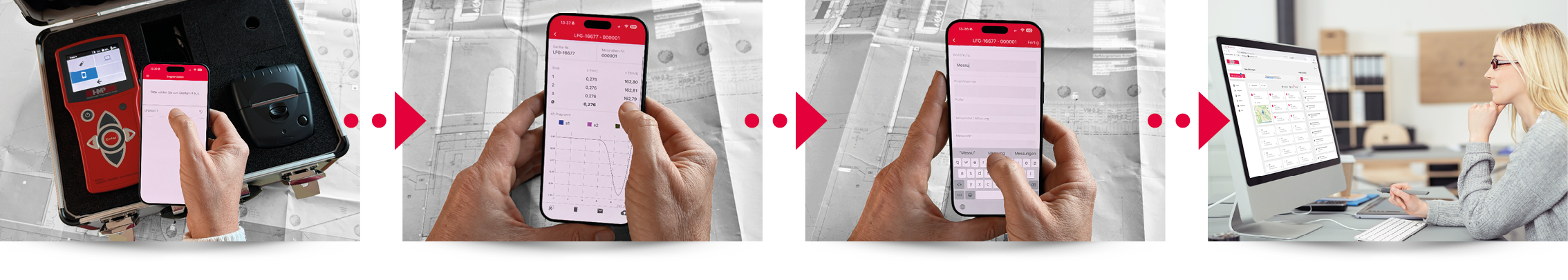 HMPtransfer App - Messwerte kommunizieren, Entscheidungen treffen, Kosten sparen