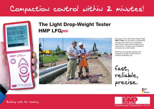 Prospect of Light Weight Deflectometer HMP LFG