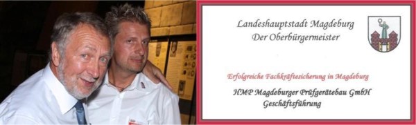 HMP GmbH was honored by the city of Magdeburg again!