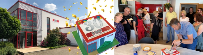 Süße Überraschung zum 30jährigen Firmenjubiläum von HMP
