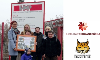 HMP schenkt bedürftigen Familien Familienzeit - Ausflug in Magdeburer Zoo