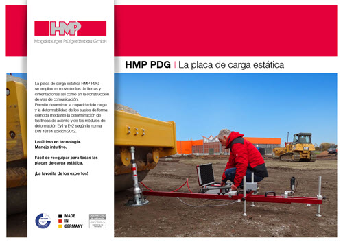 Folleto de HMP PDG La placa de carga est&aacute;tica