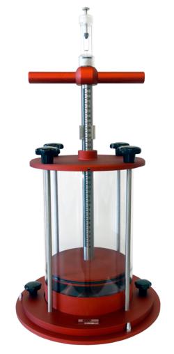 Bodendensitometer, Ballongerät zur Dichtebestimmung des Bodens nach DIN 18125-2