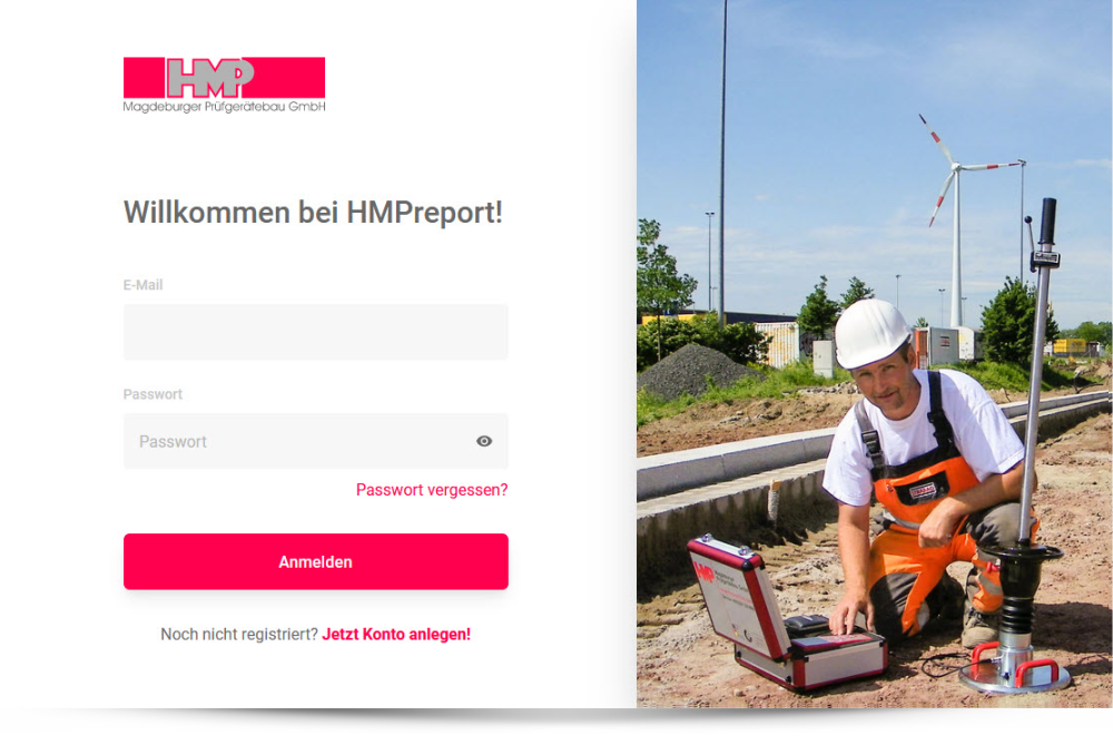 HMPreport.de Login